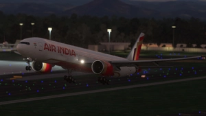Air India  (NEW LIVERY) VT-ALX || PMDG 777-300ER thumbnail 4