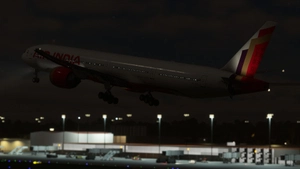 Air India  (NEW LIVERY) VT-ALX || PMDG 777-300ER thumbnail 6