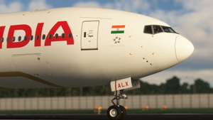 Air India  (NEW LIVERY) VT-ALX || PMDG 777-300ER thumbnail 10