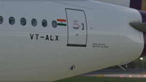 Air India  (NEW LIVERY) VT-ALX || PMDG 777-300ER thumbnail 14