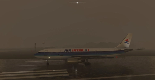 Air Inter (80's livery) -  'F-BUAK' - Airbus A300-600 - Inibuilds