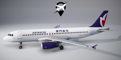 Air Macau B-MCJ A320 | 4K | FENIX V2B2