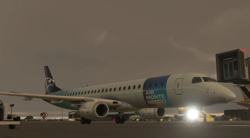 Air Montenegro Embraer 195 - Virtualcol FS Software