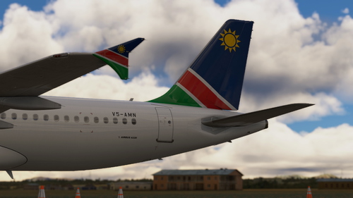 Air Namibia ✈  Fenix A320 V2  ✈  Fictional