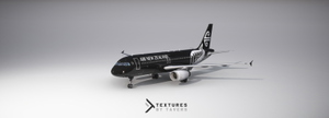 Air New Zealand A320 ZK-OAB All Blacks (8K & 4K) thumbnail 1