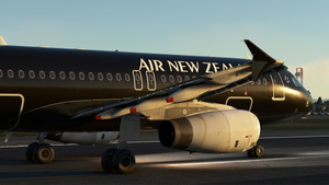 Air New Zealand A320 ZK-OAB All Blacks (8K & 4K) thumbnail 2