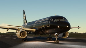 Air New Zealand A320 ZK-OAB All Blacks (8K & 4K) thumbnail 4