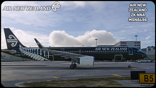 Air New Zealand A321NEO ZK-NNA (8K)