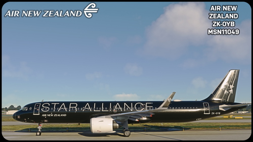 Air New Zealand A321NEO ZK-OYB (8K)