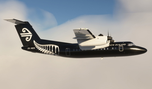 Air New Zealand 'All Blacks' Livery (Fictional) | PILOTs Dash 7 (DHC-7) [4K]