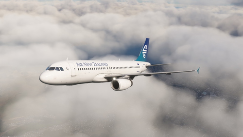 Air New Zealand (2014 Livery) ZK-OJG - Fenix A320 V2
