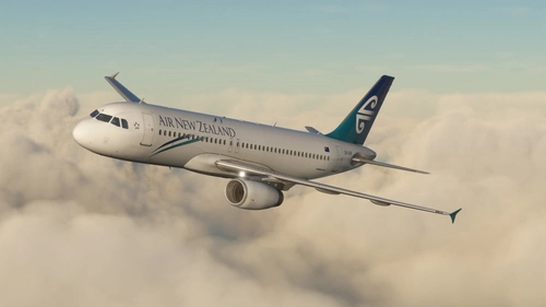 Air New Zealand (Pacific Wave 2008) ZK-OJB - Fenix A320 V2