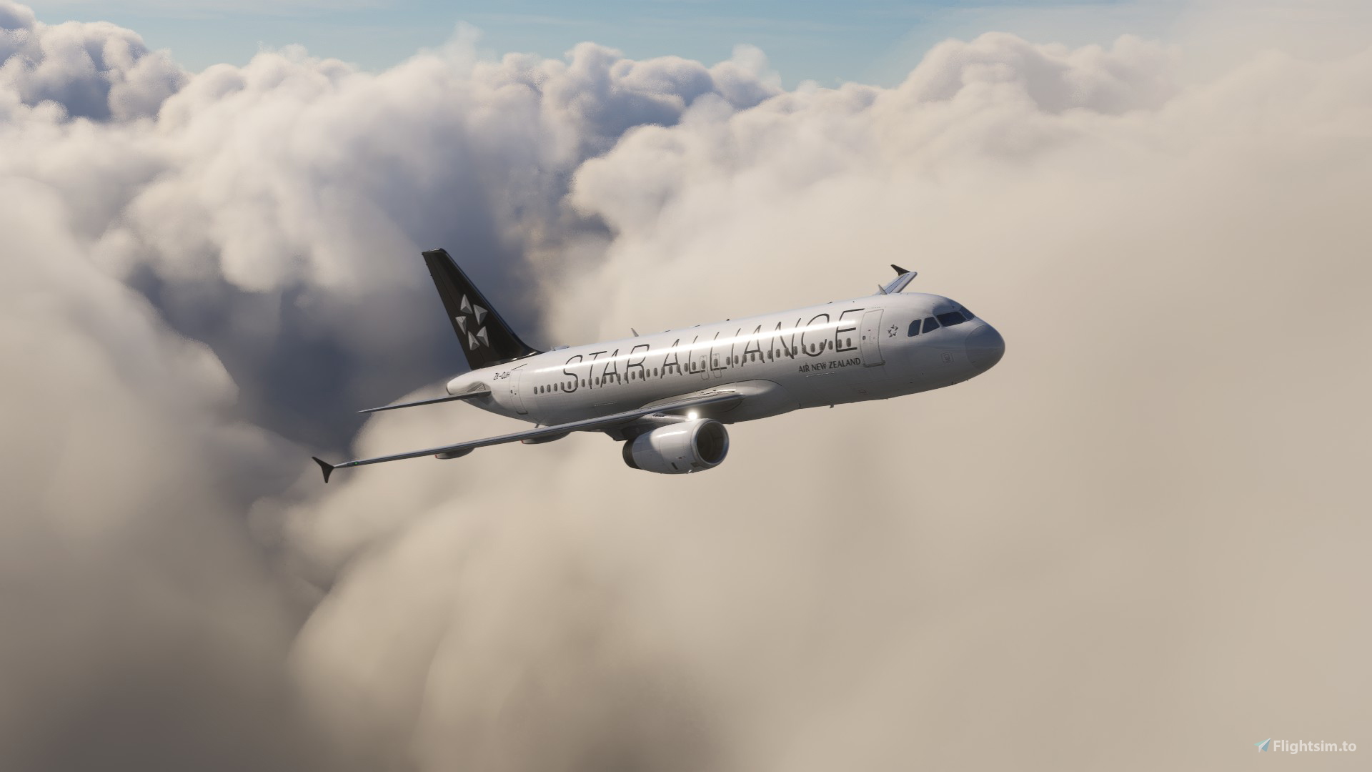 Air New Zealand Star Alliance (2020) ZK-OJH - Fenix A320 V2 for