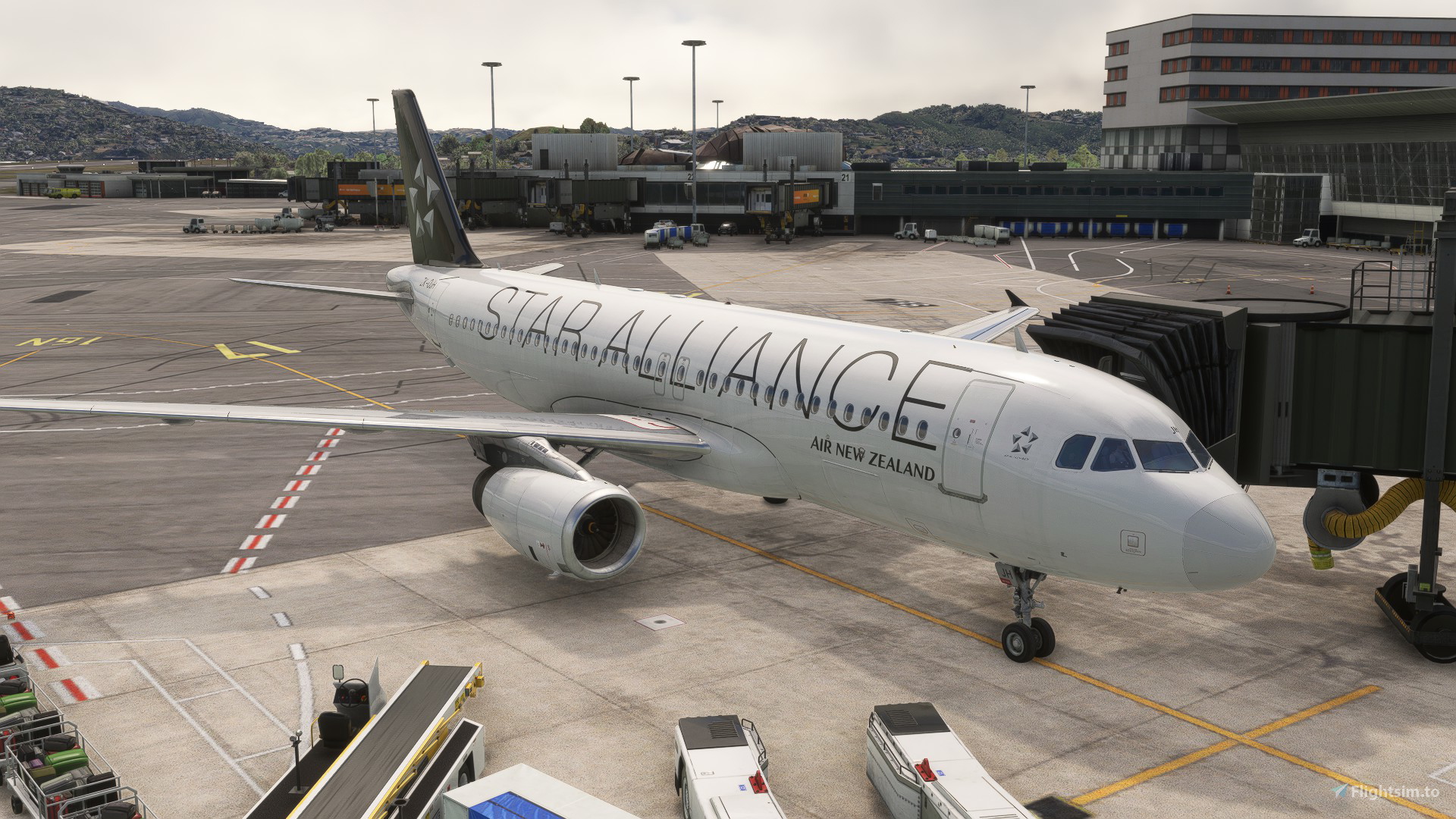 Air New Zealand Star Alliance (2020) ZK-OJH - Fenix A320 V2 for
