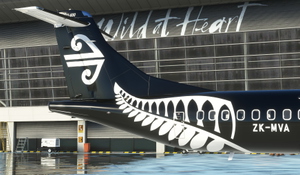 [REMASTERED] Air New Zealand ZK-MVA (All Blacks Livery) Custom Cockpit/Cabin | Asobo ATR 72-600 [4K] thumbnail 5