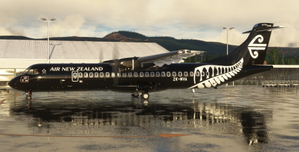 [REMASTERED] Air New Zealand ZK-MVA (All Blacks Livery) Custom Cockpit/Cabin | Asobo ATR 72-600 [4K] thumbnail 10