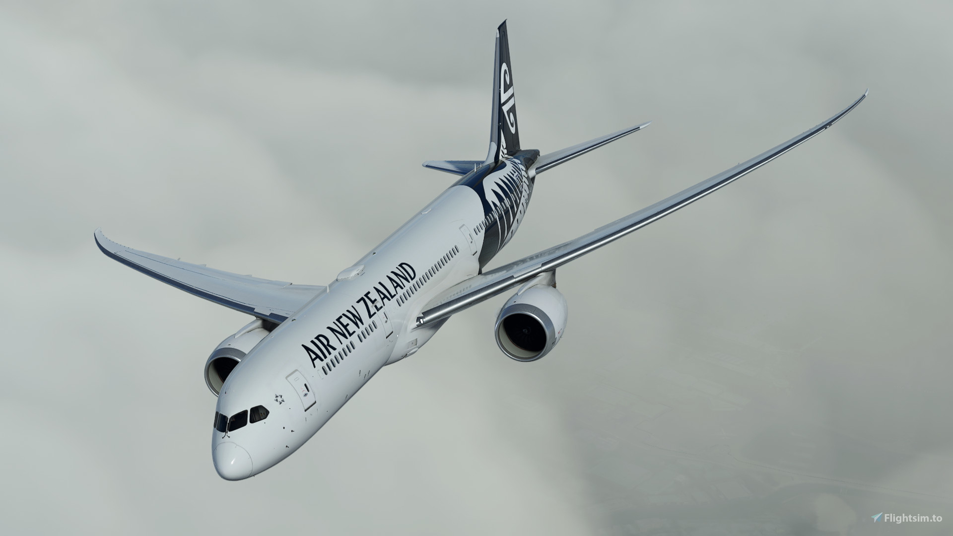 AIR NEW ZEALAND Boeing 787-9 ミニチュア 新品未開封 Aviation Aircraft Model Boeing 787-9 Air New Zealand 1:200