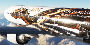 Air New Zealand ZK-OKO ("The Desolation of Smaug The Hobbit" | 2011 ) | PMDG Boeing 777-300ER [8K] thumbnail 6