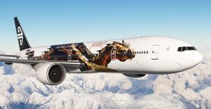 Air New Zealand ZK-OKO ("The Desolation of Smaug The Hobbit" | 2011 ) | PMDG Boeing 777-300ER [8K] thumbnail 1