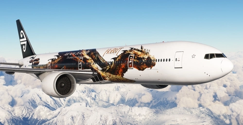 Air New Zealand ZK-OKO ("The Desolation of Smaug The Hobbit" | 2011 ) | PMDG Boeing 777-300ER [8K]