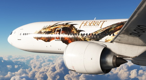Air New Zealand ZK-OKO ("The Desolation of Smaug The Hobbit" | 2011 ) | PMDG Boeing 777-300ER [8K] thumbnail 2