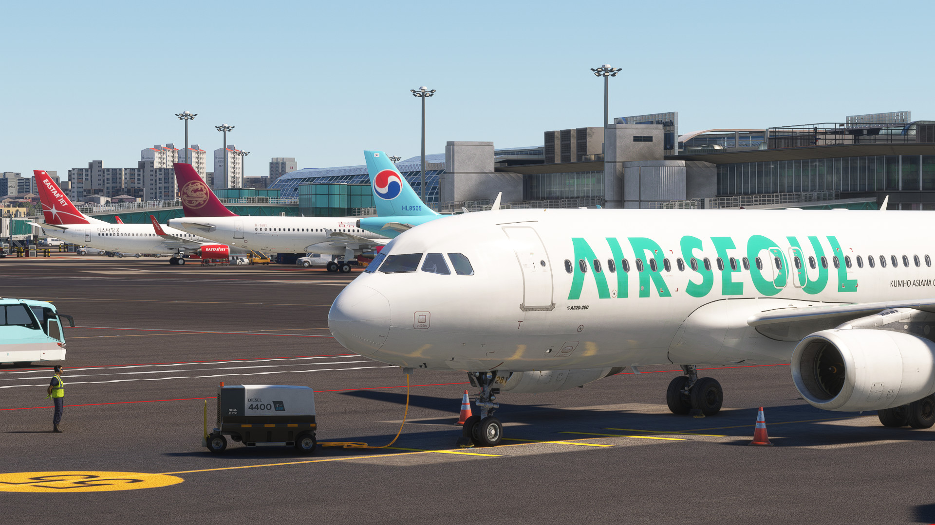 Air Seoul HL8281 (with CABIN) - FENIX V2 A320 . IAE - Aircraft