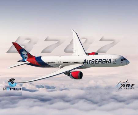 Air Serbia HS 787-9  (Nikola Tesla)