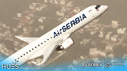 Air Serbia opby Marathon Airlines SX-PTM | FSS E190