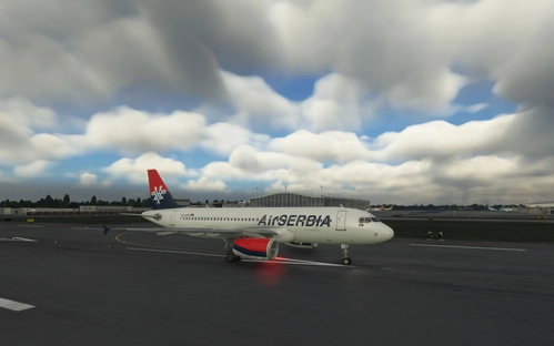 LatinVFR A320ceo Air Serbia (YU-APG)