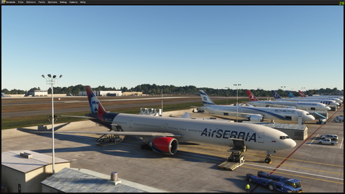 Air Serbia YU-ARP B77W