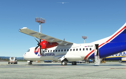 Air Slovakia OM-ASC (fictional)  | Asobo ATR 42-600
