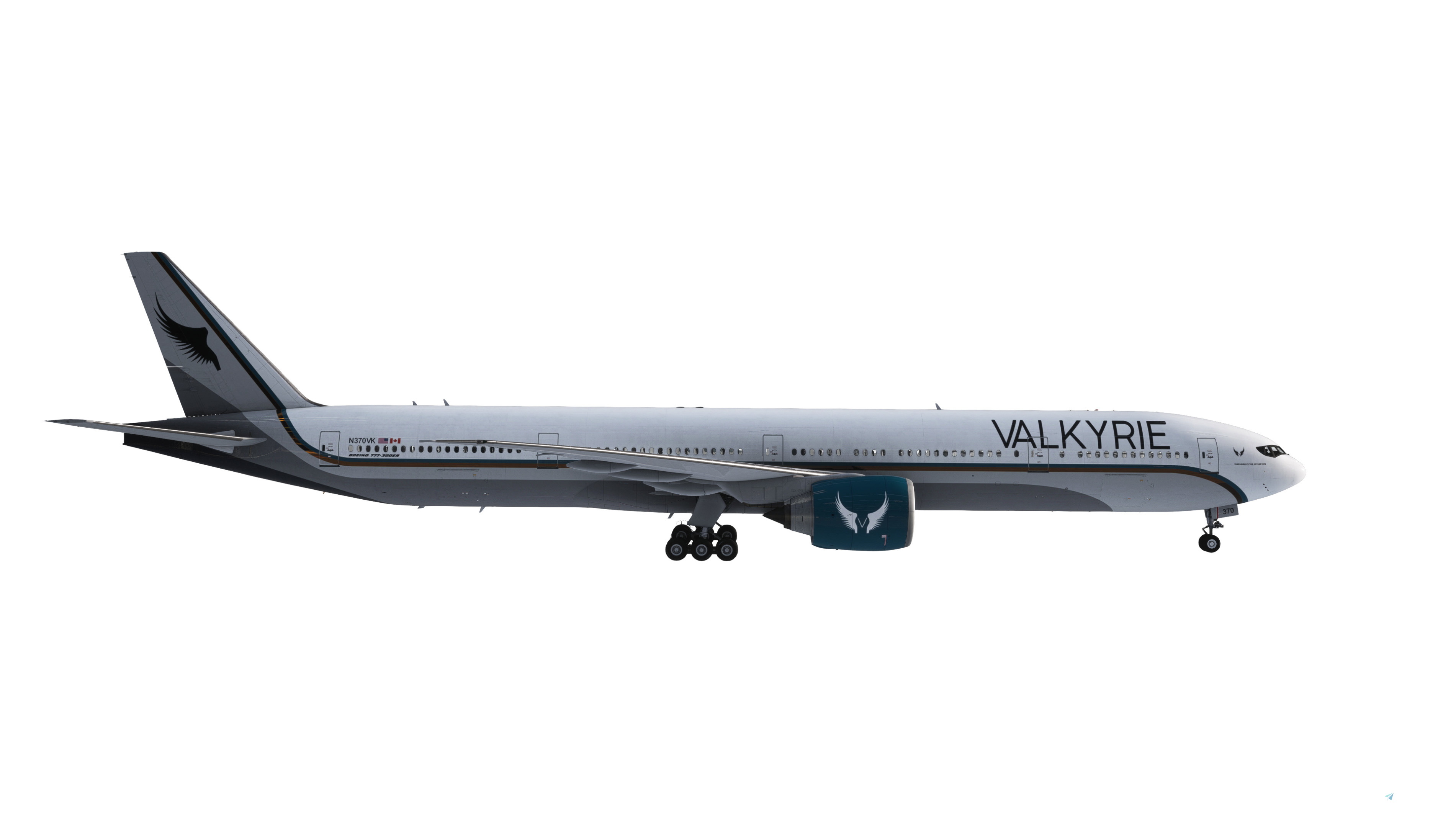 Air Valkyrie| N370VK | Microsoft Flight Simulator | PMDG 777-300ER