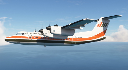 Air Wisconsin N706ZW | PILOTs Dash 7 (DHC-7) [4K]