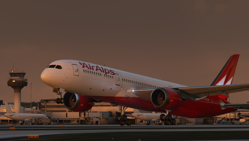 AirAlps 2024 Livery | HS 787-9