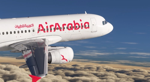 AirArabia  A320 A6-ANA + Cabin (4K+8K) | Fenix A320 V2B2