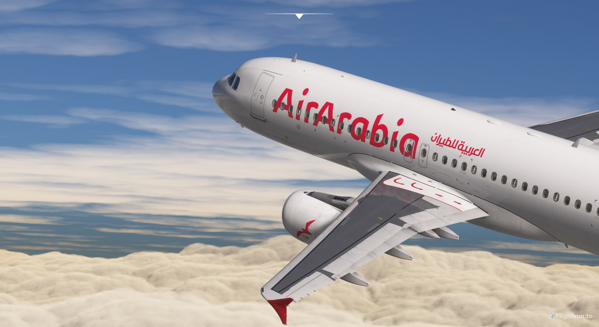 AirArabia Egypt A320 SU-AAD + Cabin (4K+8K) | Fenix A320