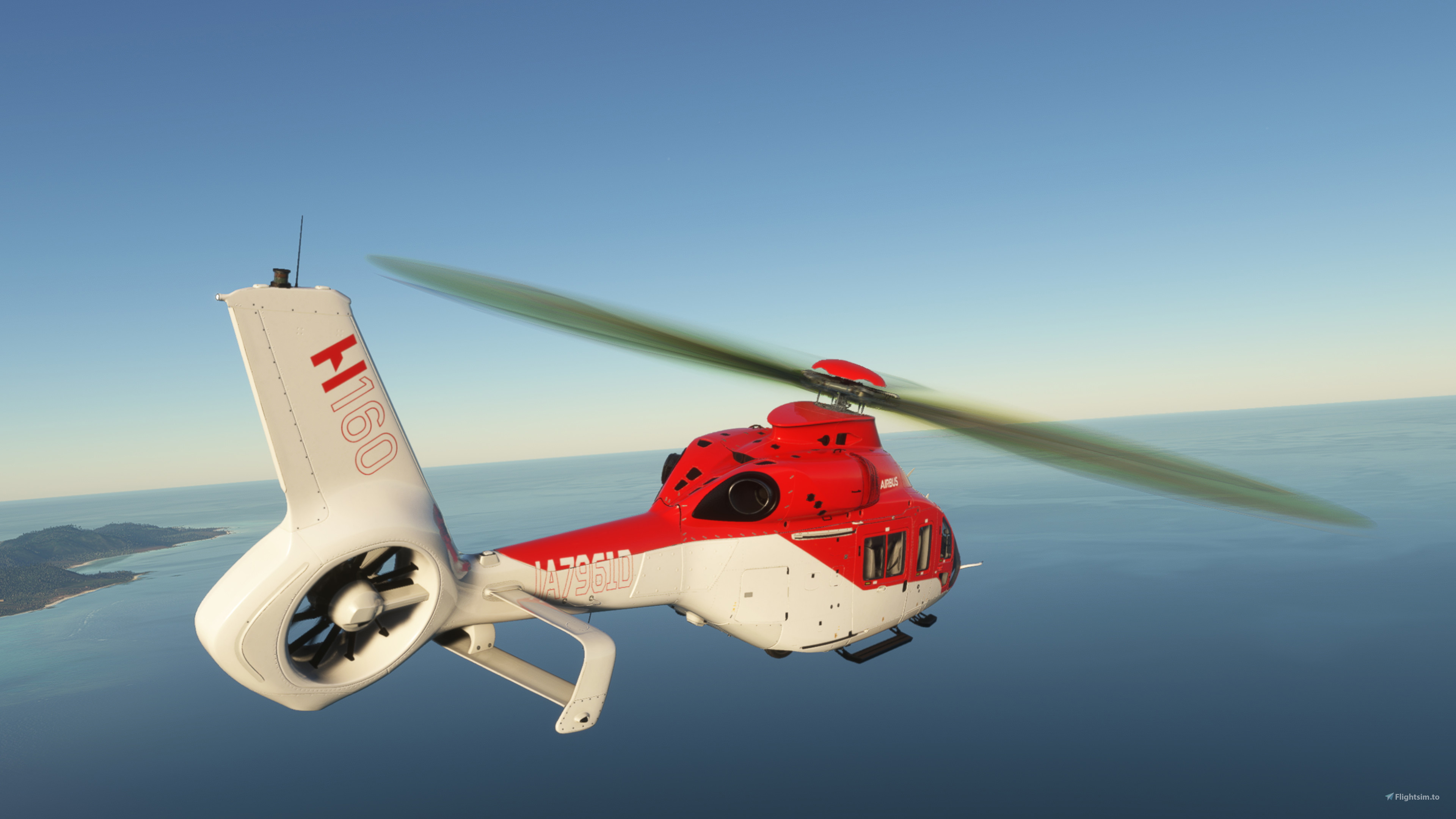 Airbus H160 JA7961D のために Microsoft Flight Simulator | MSFS