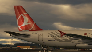 Airbus A320-232 Turkish Airlines TC-JPN "Mardin" livery for Fenix v2b2 [IAE] 8K thumbnail 1