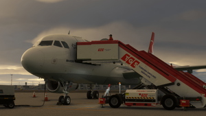 Airbus A320-232 Turkish Airlines TC-JPN "Mardin" livery for Fenix v2b2 [IAE] 8K thumbnail 3