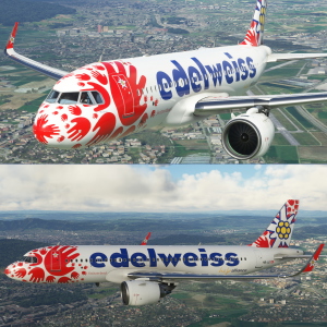 [A32NX] Airbus A320 Edelweiss Help Alliance thumbnail 2
