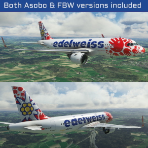 [A32NX] Airbus A320 Edelweiss Help Alliance thumbnail 3