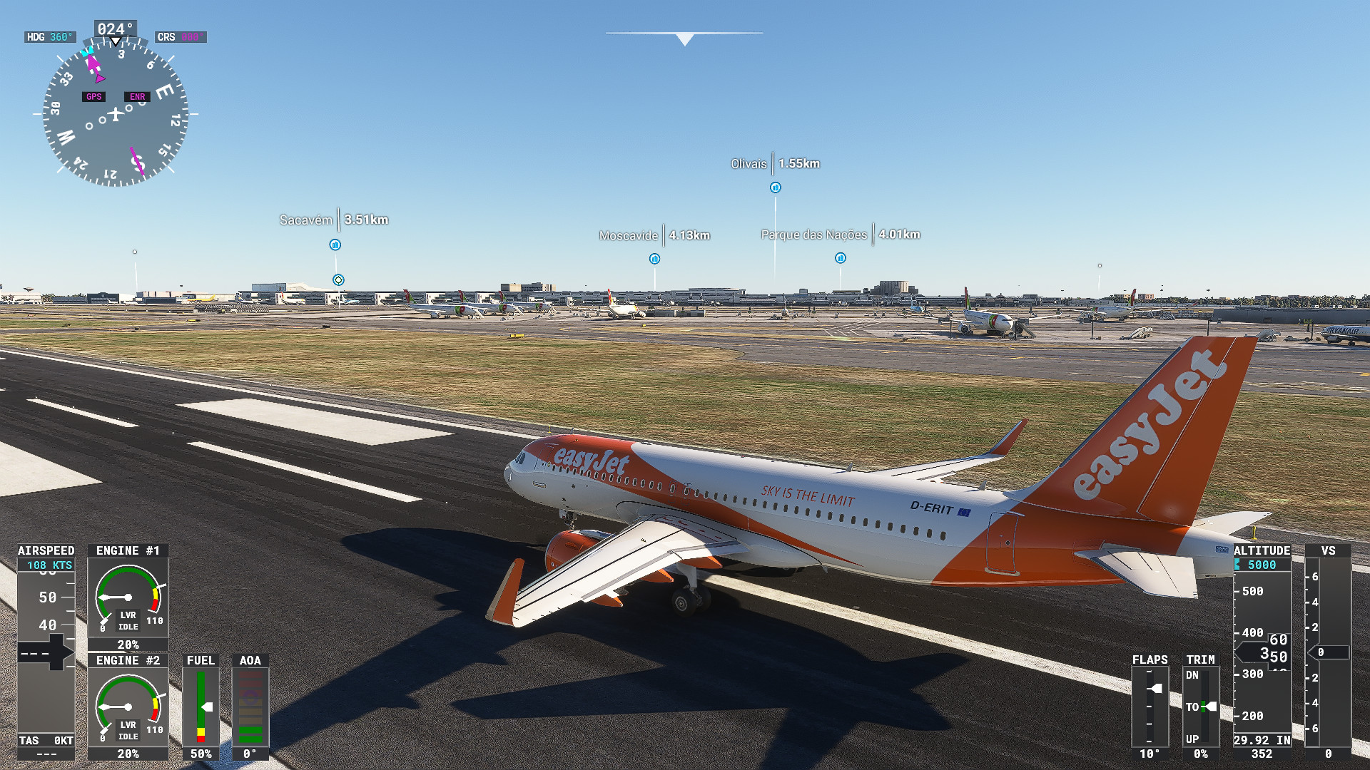 Airbus A320Neo Easyjet "SKY IS THE LIMIT" - Image 1