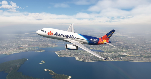 Aircalin / Air Calin "F-OZNC" Fenix A320 Ceo IAE V2 + cabin