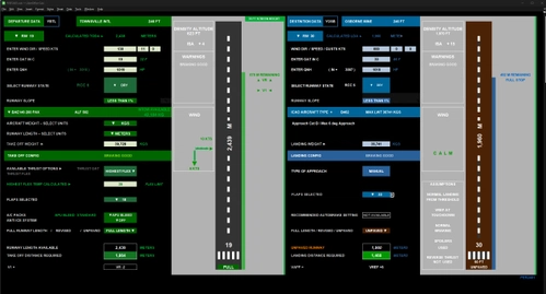 Aircraft Runway Performance Spreadsheet
