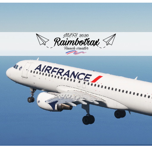 AirFrance A320-214 F-HBNB [dirty/clean][Fenix V2B2][8K]