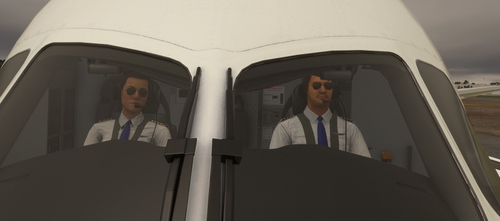 Airline Crew Textures with Seat Belts