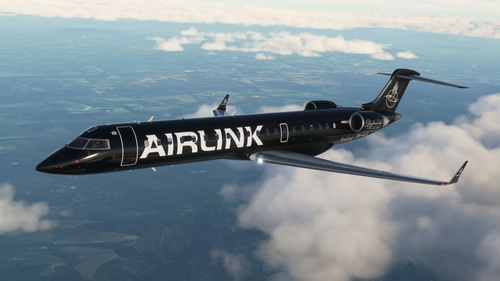 Airlink Bombardier CRJ 700 ZS-ALQ Skybucks Fictional Aerosoft