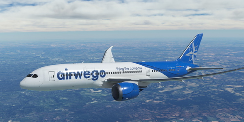 Airwego Group - Kuro B787-8 (v2)  Livery Pack