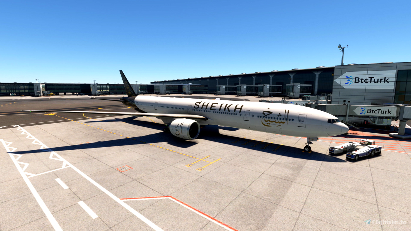 Al-Sheikh Airlines PMDG 777-300ER With Cabin for Microsoft Flight ...