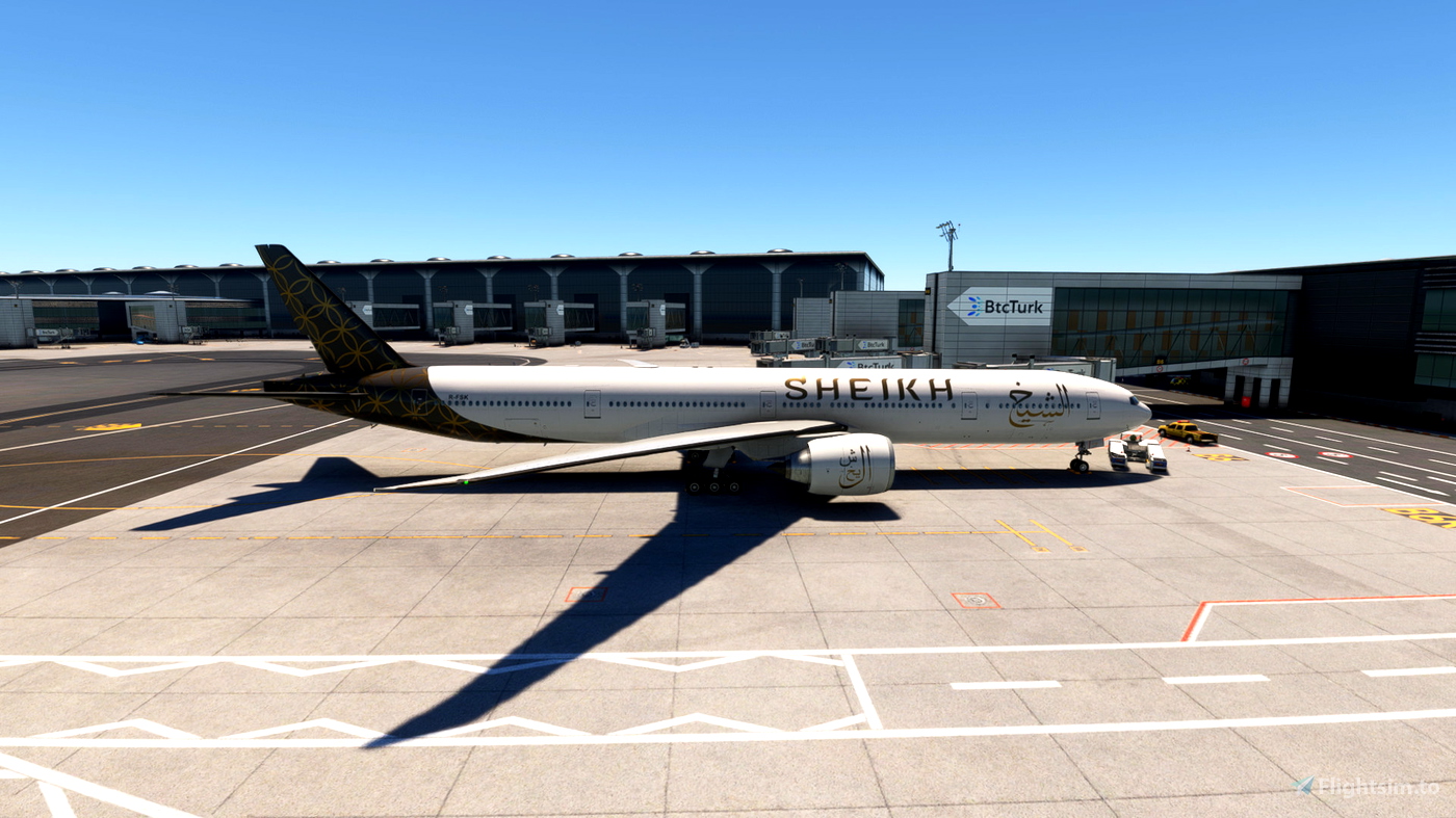 Al-Sheikh Airlines PMDG 777-300ER With Cabin for Microsoft Flight ...